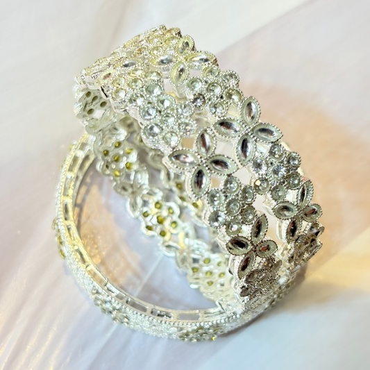 Shining Blossom Kada Bangles 🌼🌟 pack fo 2