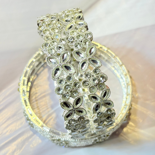 Shining Blossom Kada Bangles 🌼🌟 pack fo 2